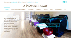 Desktop Screenshot of amomentawayspa.com